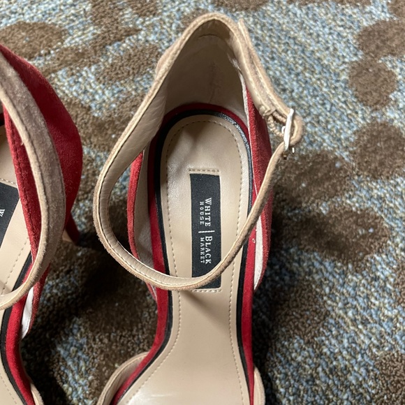 Women’s size 9M WHBM Myah Auburn 4” heels - Picture 3 of 8